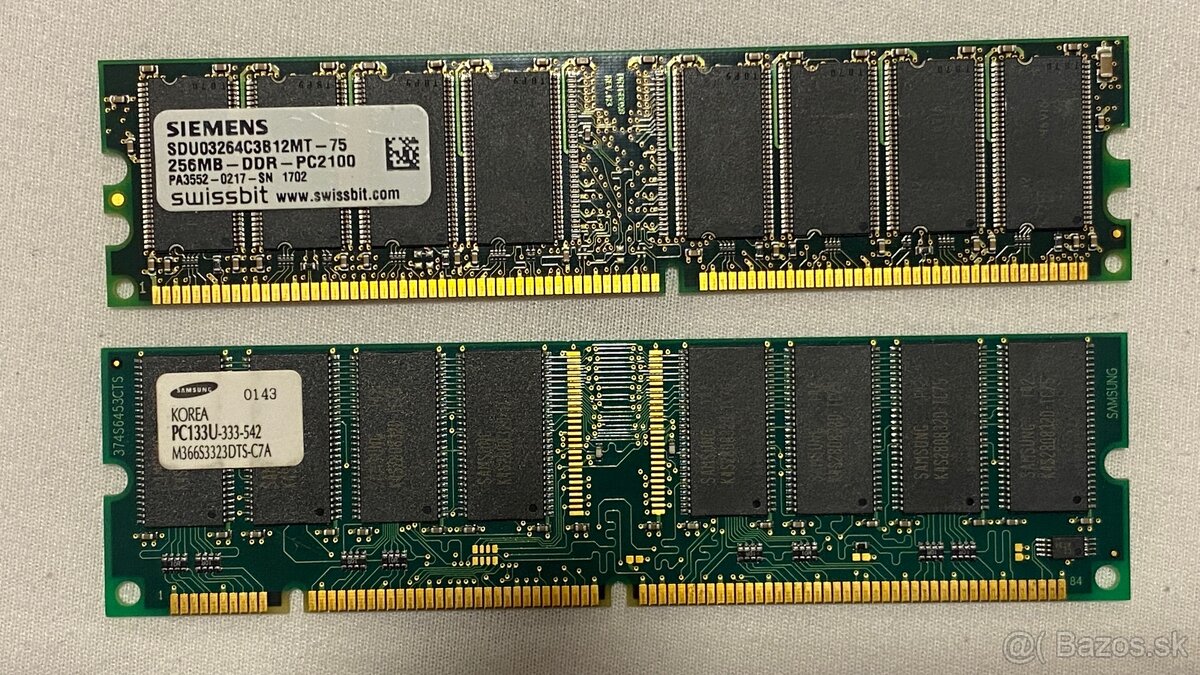 Predám pamäte DDR A SD-RAM - 2