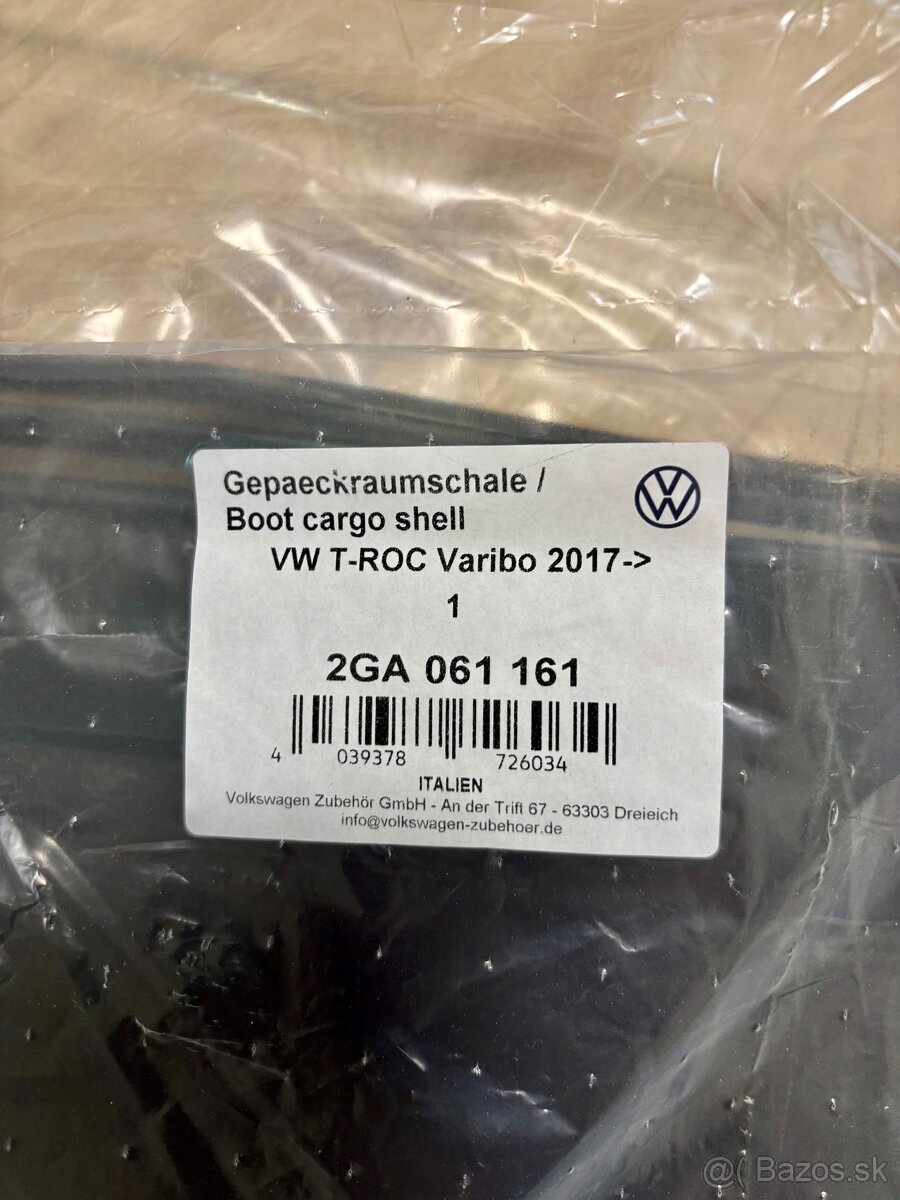 Originál vanička - Kufor VW T-ROC - 2