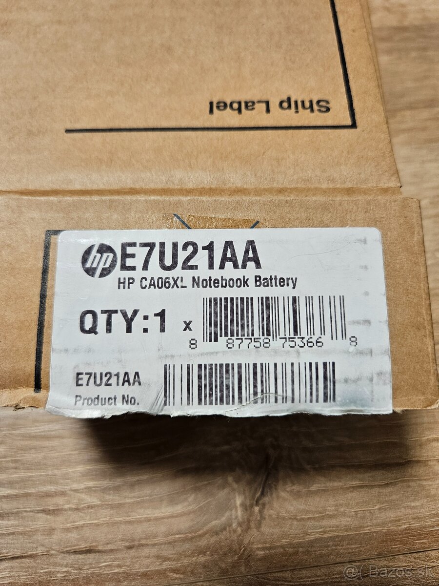 HP originál batéria CA06XL (E7U21AA) – ProBook 640/645/650/6 - 2