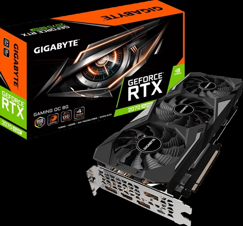 GIGABYTE NVIDIA GeForce® RTX 2070 SUPER GAMING OC 8G - 2