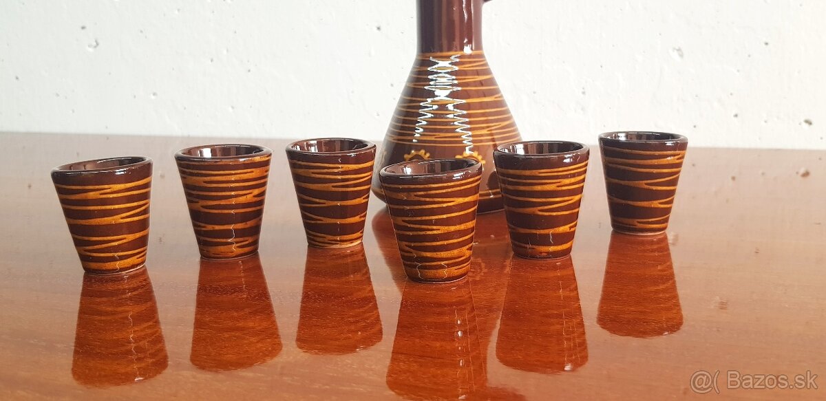 Súprava,6+1, keramicka - 2