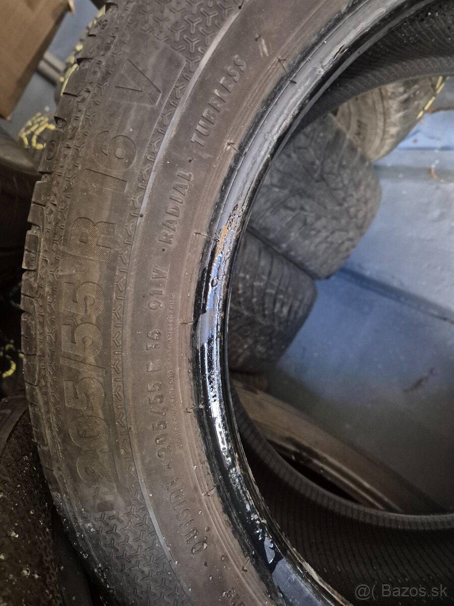 Predam letne pneu 4x 205/55R16 Barum - 2