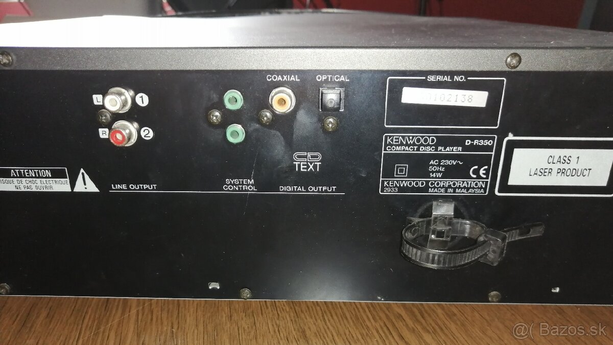 Prehrávač Kenwood DR350 - 2