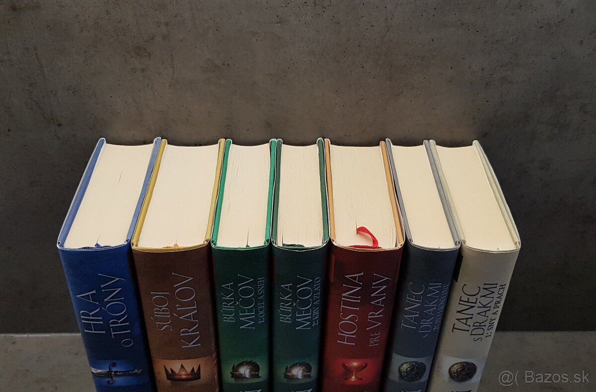 Hra o tróny séria 7 kníh - 2