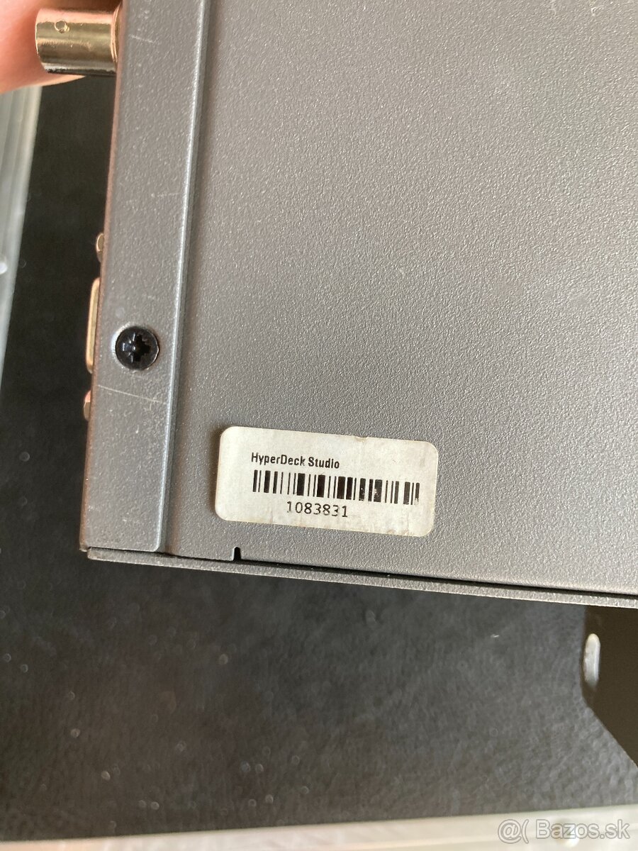 Studiový rekordér Blackmagic Des. HyperDeck Studio - 2