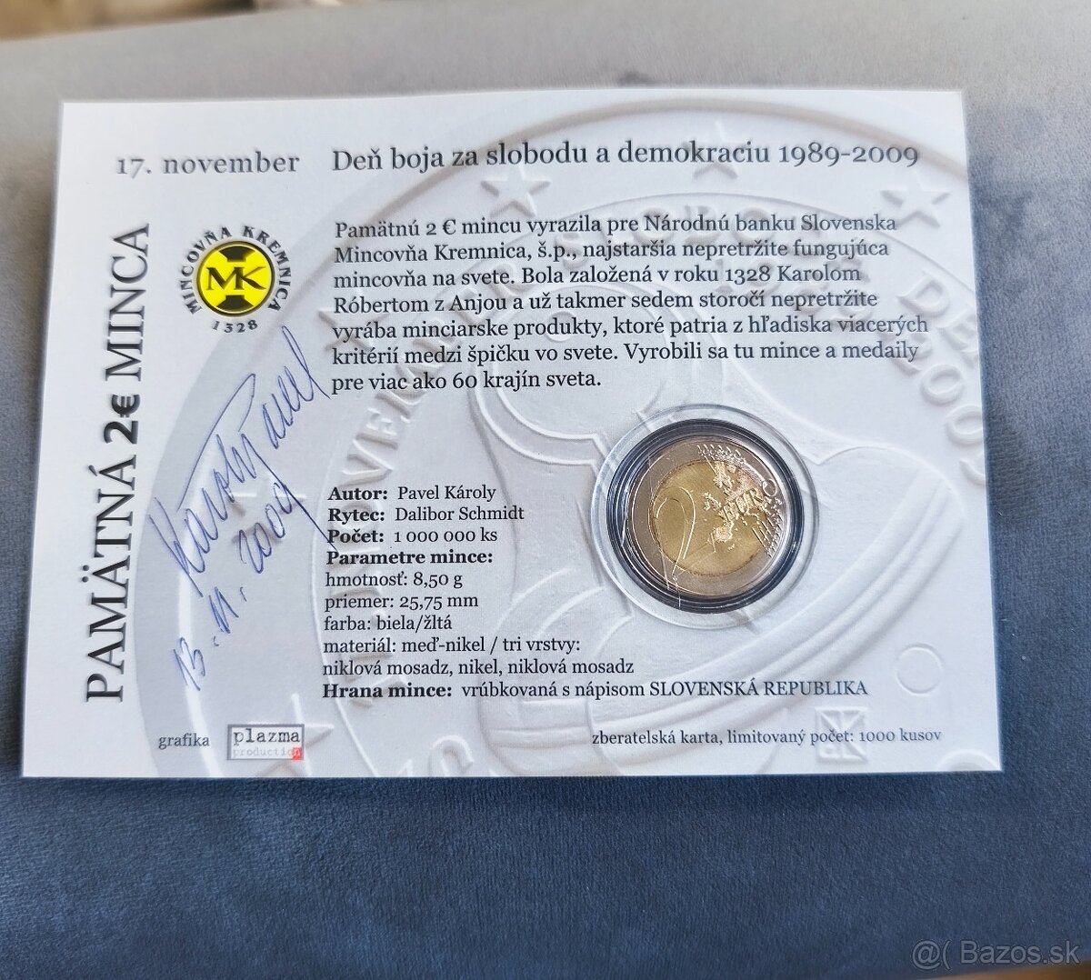 Autorská karta - 2