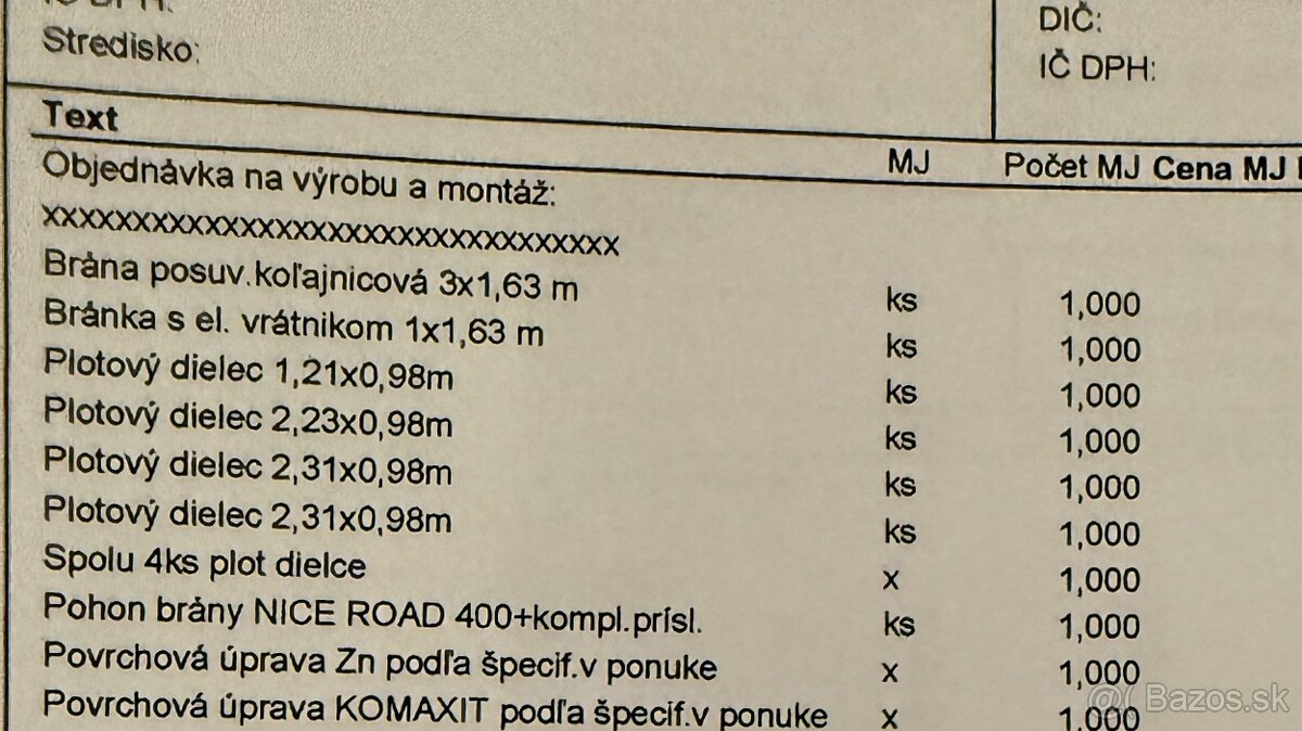 Predám cele oplotenie pred dom - 2