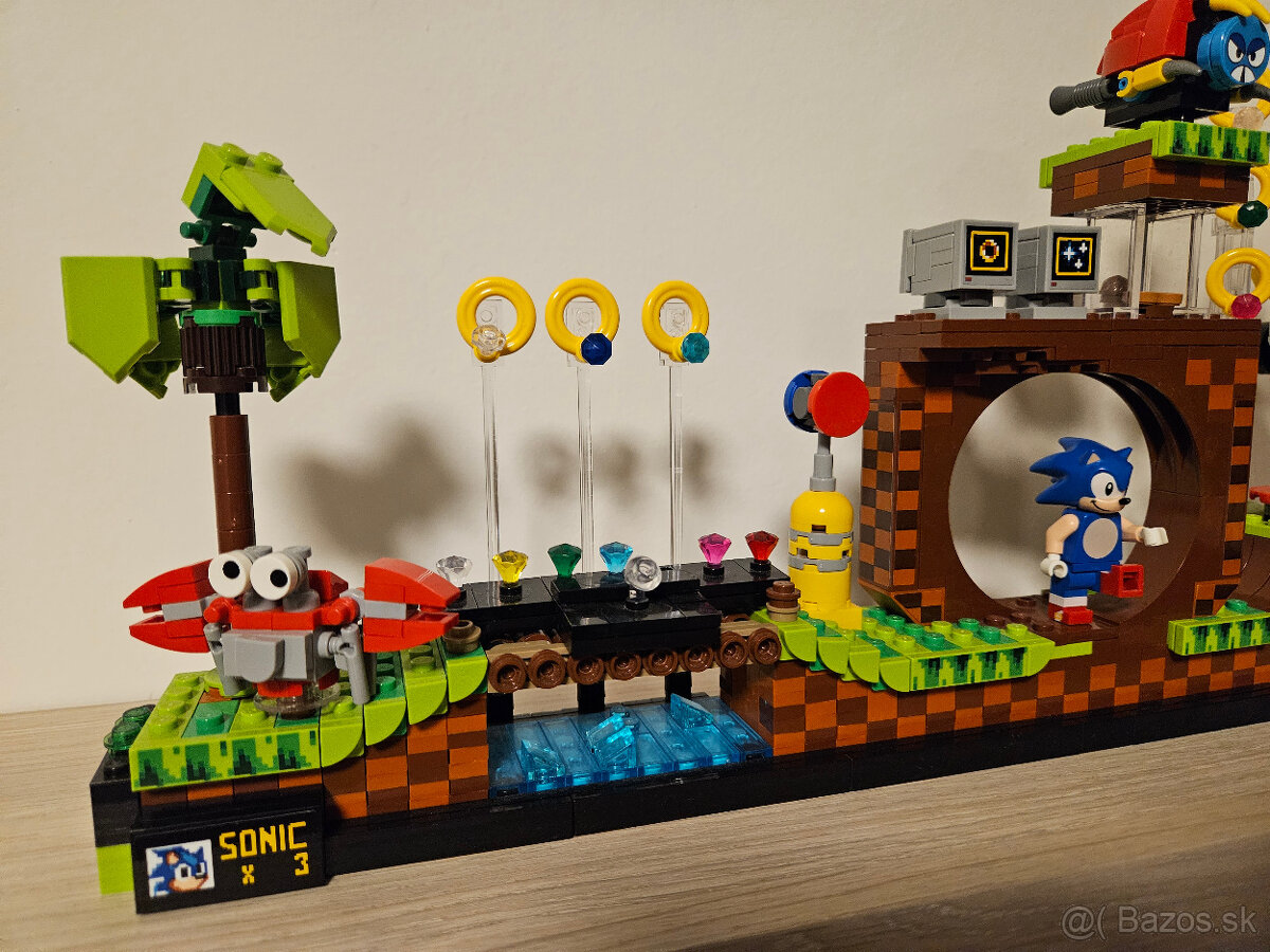 Stavebnice Lego (Sonic, Londýn, Minecraft) - 2