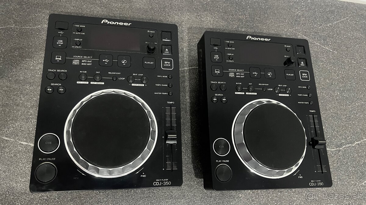 Predám Pioneer CDJ-350 2 ks - 2