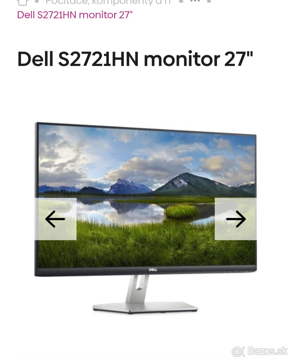 Predam monitor Dell - 2