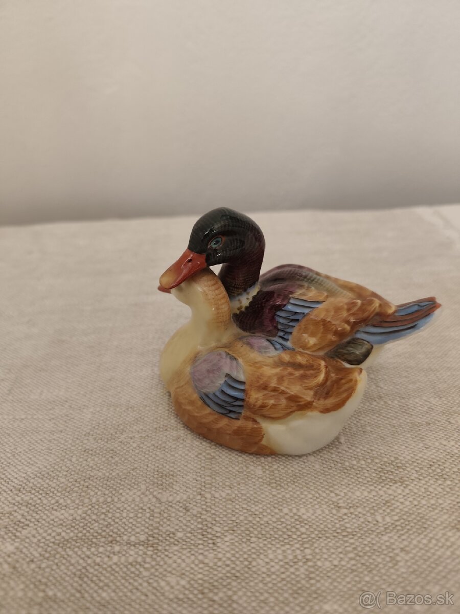 Herend kačky porcelánová soška - 2