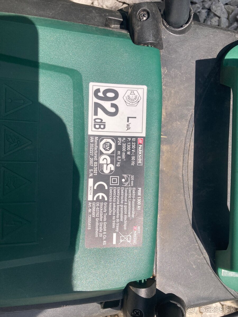 Elektrická kosačka Parkside PRM 1300 A1 (1300 W) - 2