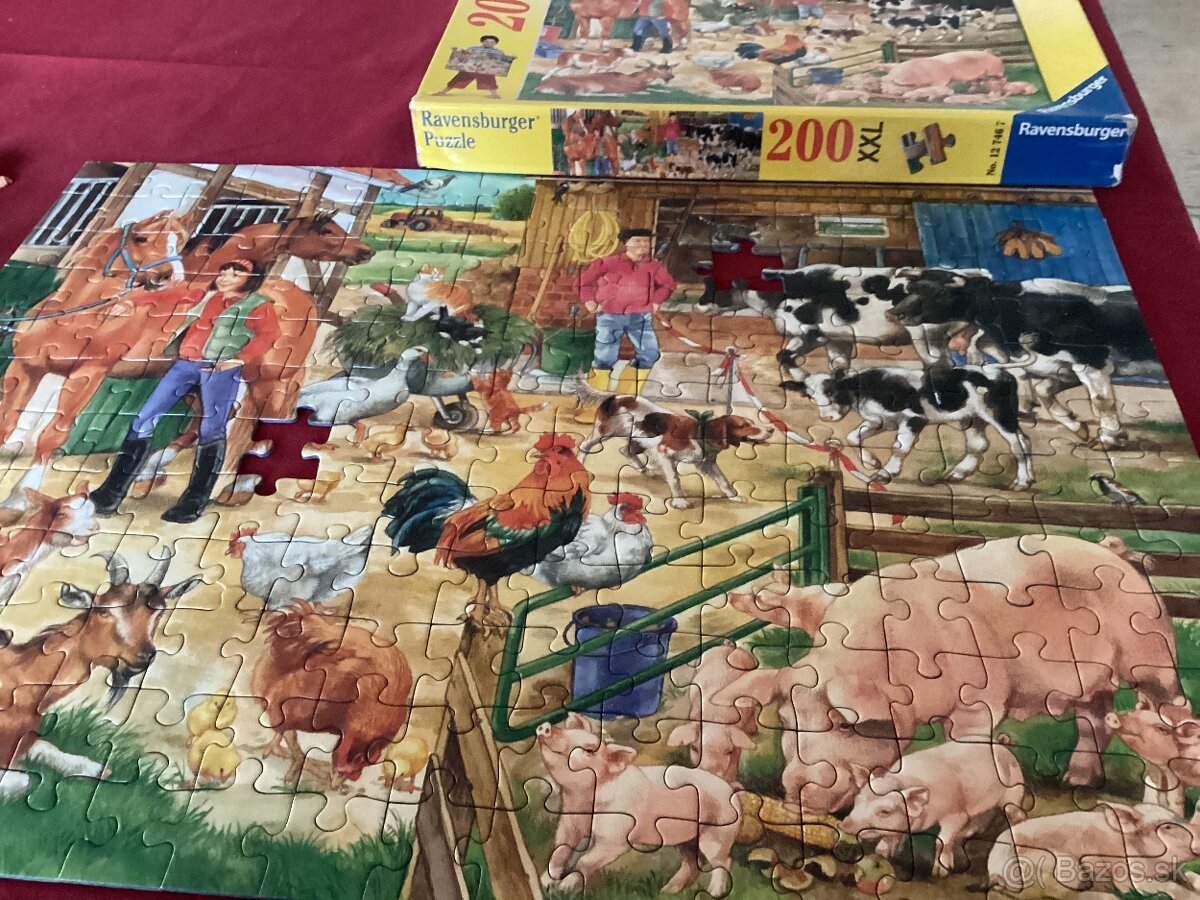 Puzzle,figúrky z kindervajce - 2