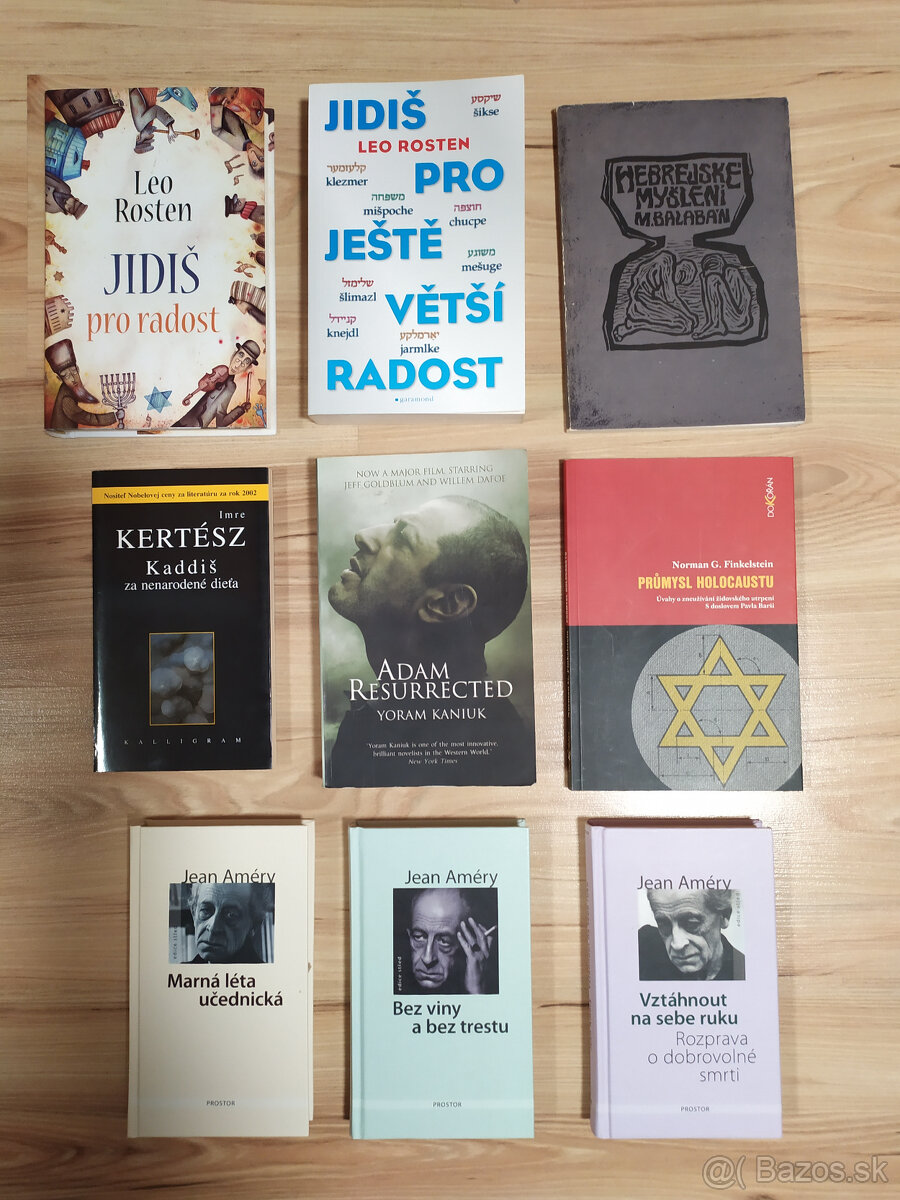 Predám knihy o judaizme / židovstve - 2