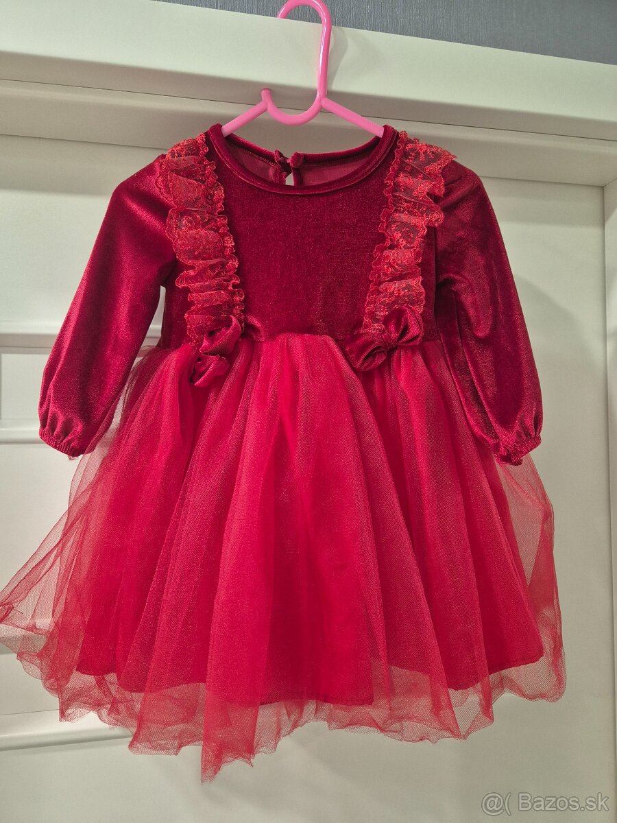 Slavnostne saty - cervene - 2