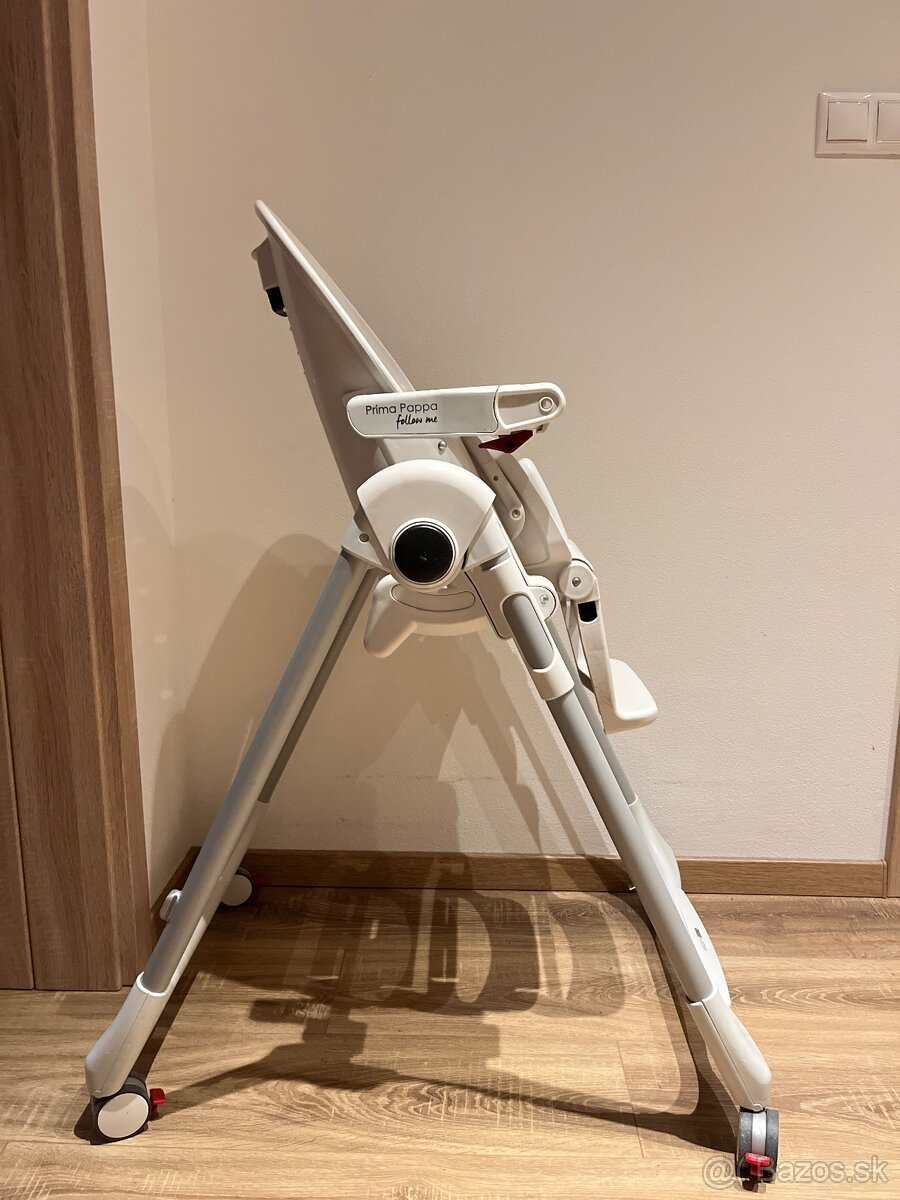 Predám stoličku Peg Pérego Prima Pappa Follow Me Ice - 2