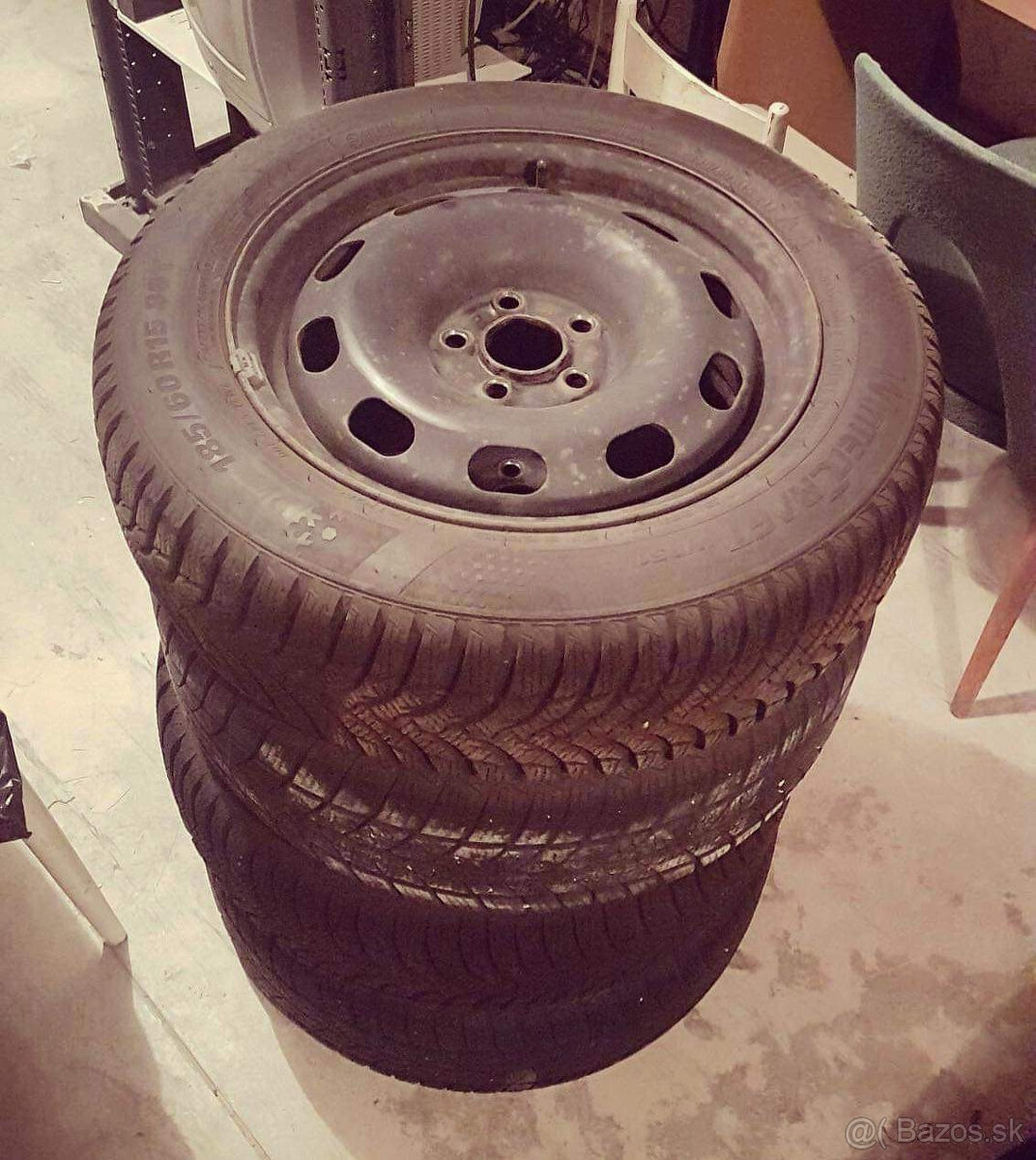 Sada zimných pneumatík na 185/60 R15 - 2