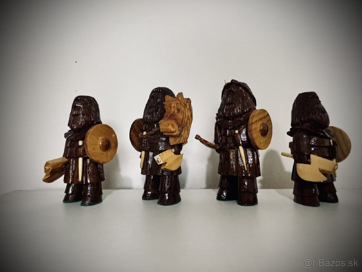 Drevené figúrky na šachovnicu - 2