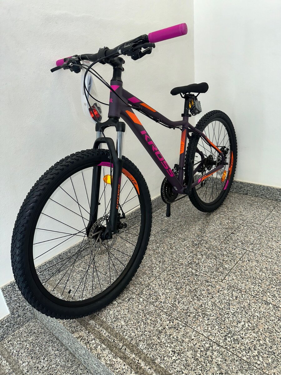 Kross Lea 3.0, veľ. S (17''), 27,5", bicykel, Violet Pink - 2