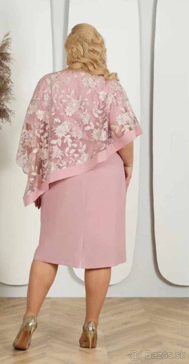Nádherne ružové šaty - 2