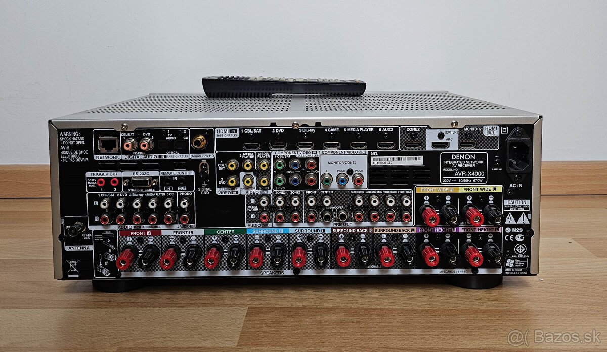 Denon AVR-X4000 / AirPlay Spotify internetove radia USB .. - 2