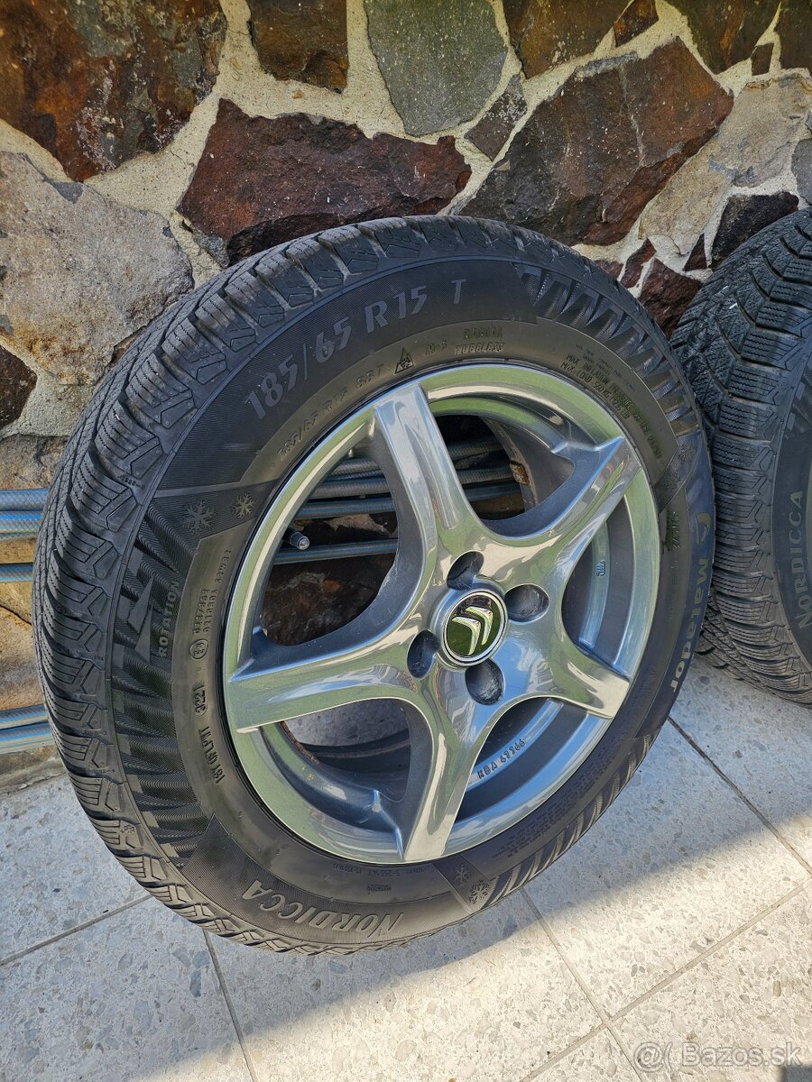 Zimne 185/65 R15 4x108 Citroen Peugeot - 2