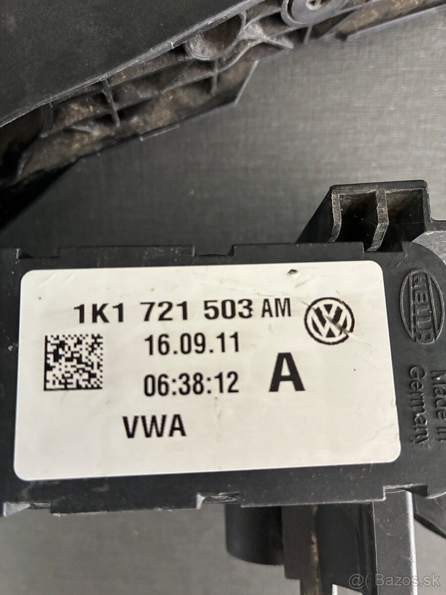 Predám pedál VW group c.d. 1K1721503AM - 2