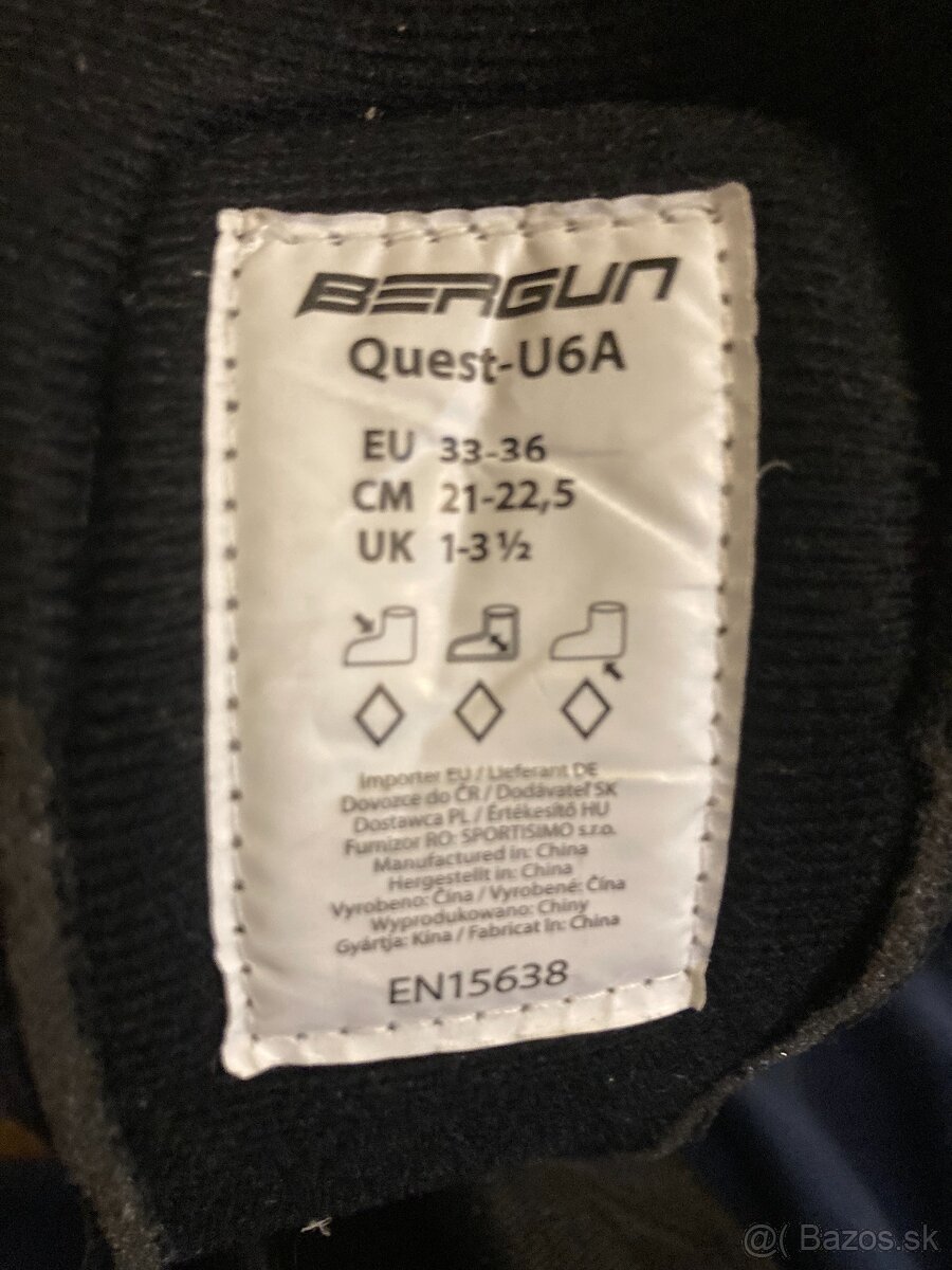 detské korčule 33-36 - 2