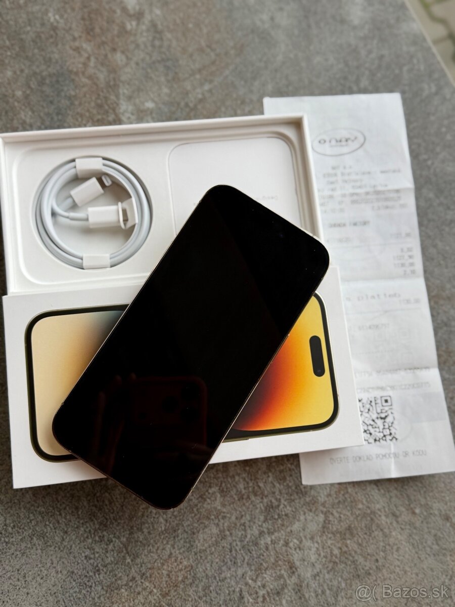 iPhone 14 pro, gold, 128gb - 2