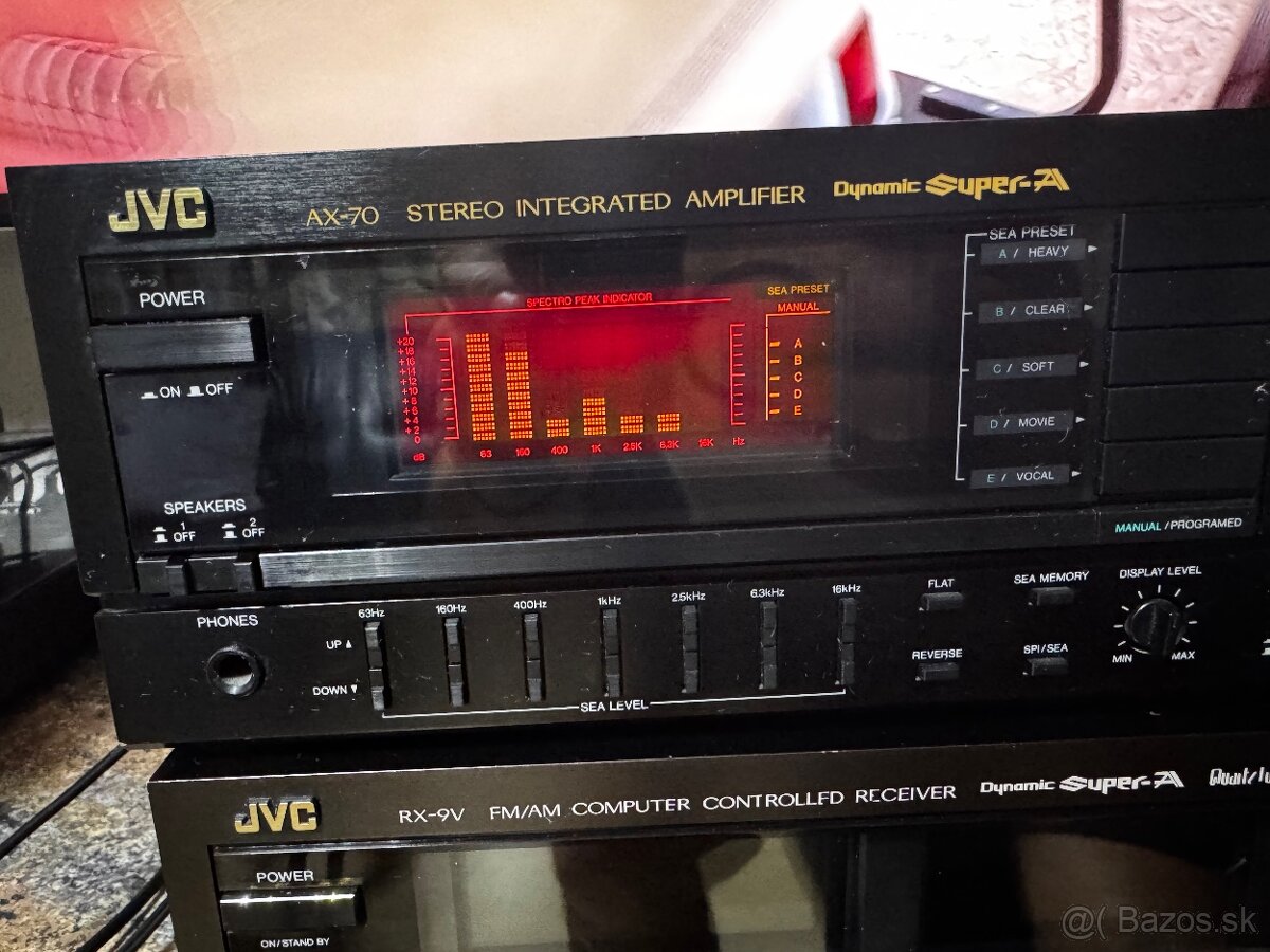 JVC AX 70 zosilnovas z Equalizerom - 2