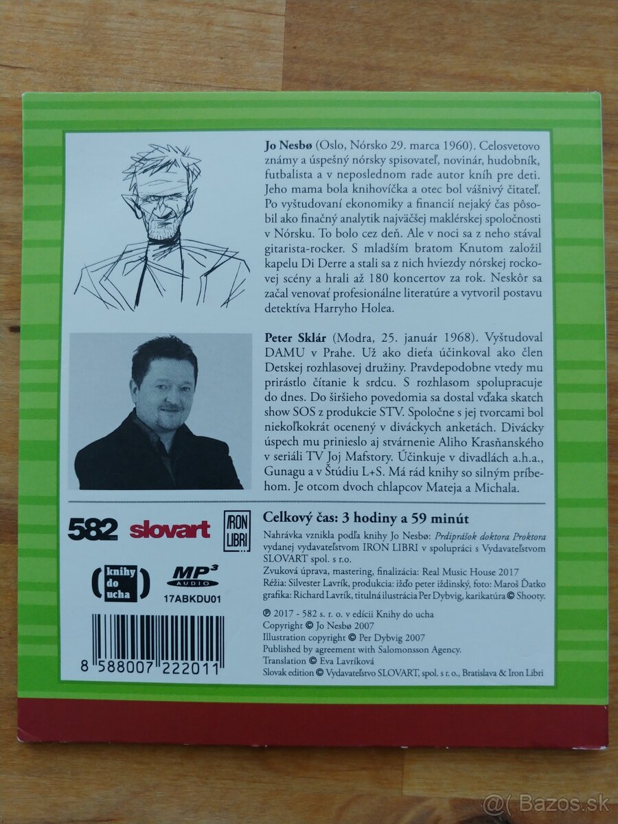 Audiokniha Jo Nesbo: Prdiprášok doktora Proktora - 2