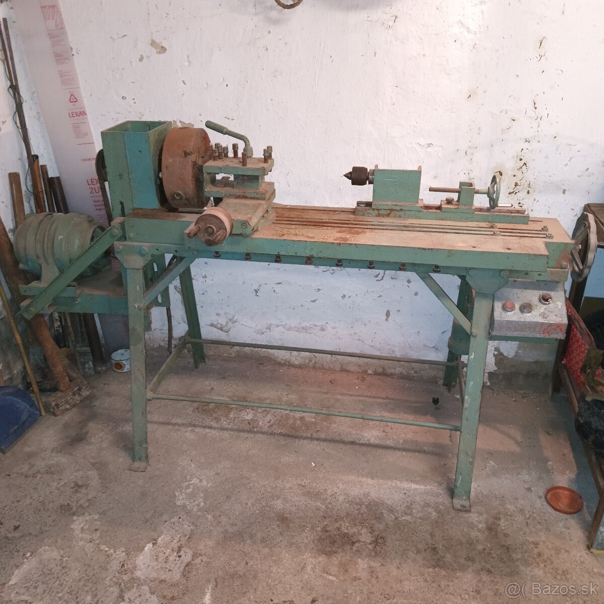sústruh na drevo - 2