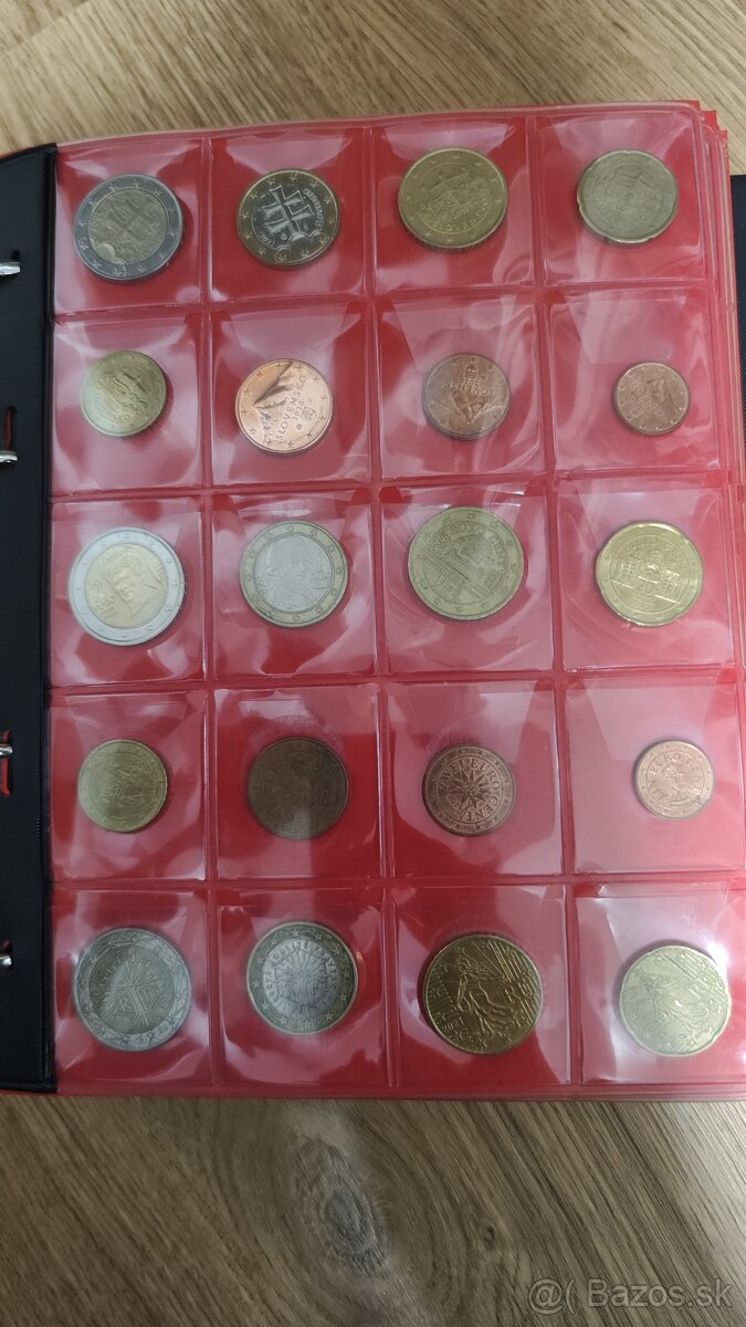 Zbierka euromincí - 2