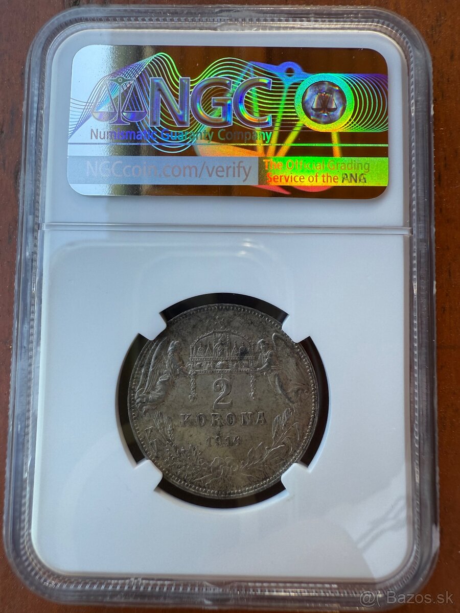 2 koruna 1914 KB - 2