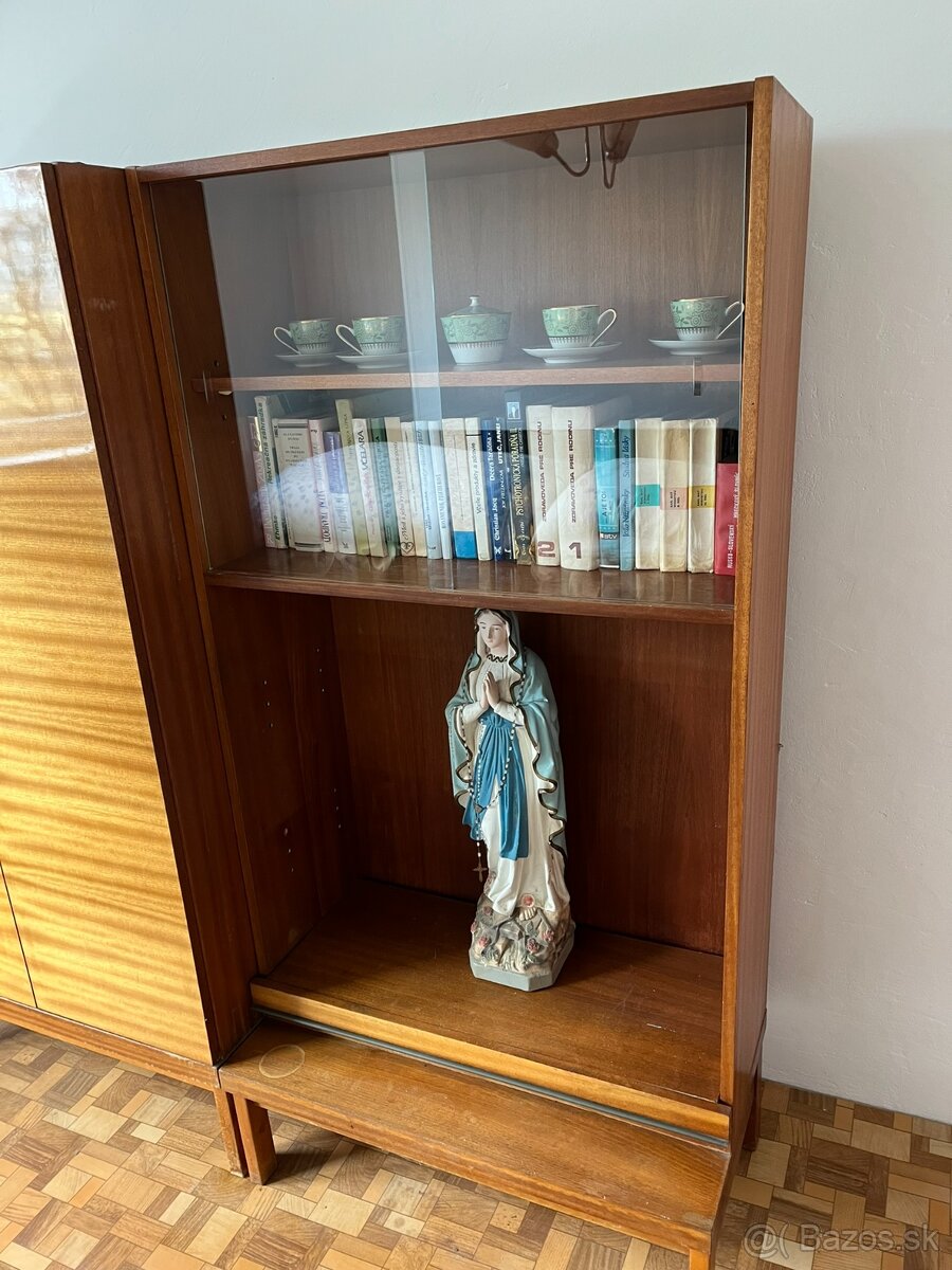 Obývačková stena retro - 2