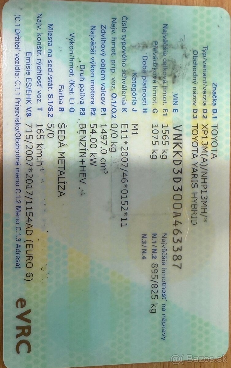 Toyota Yaris 1,5 hybrid - 2