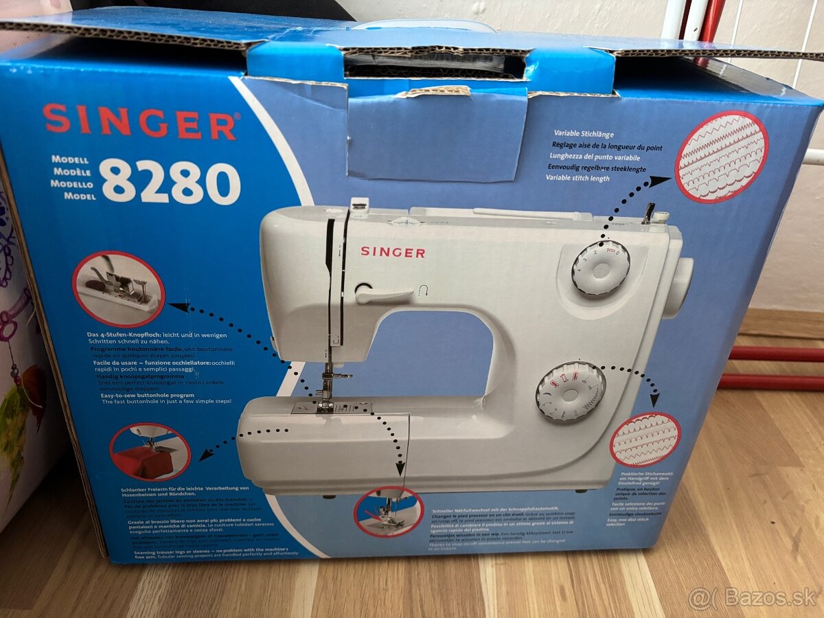 Šijací stroj ZINGER 8280 - 2