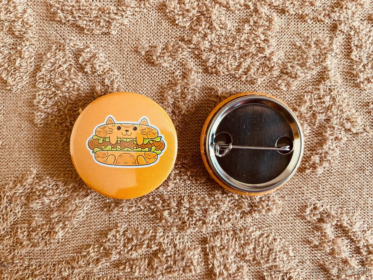 Roztomilé Mačičkové Odznaky (32 mm, 3 ks) - 2