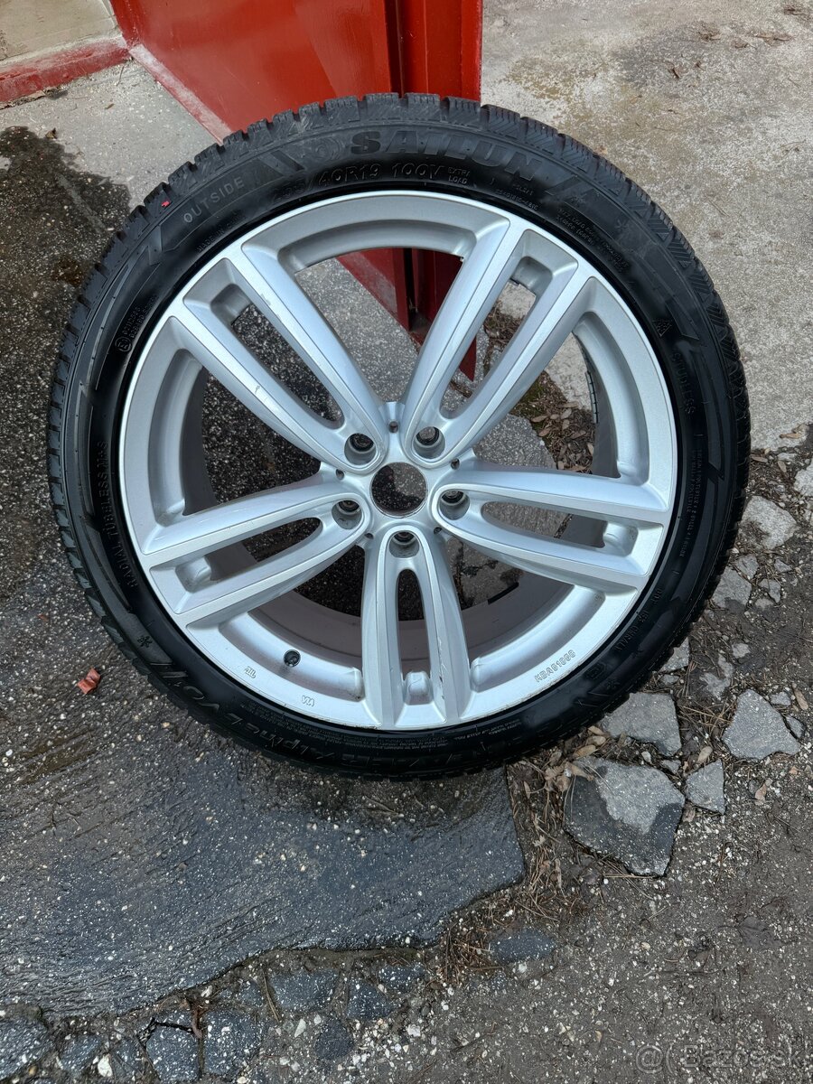 Predám 19” alu disky + pneu 255/40 R19 - 2
