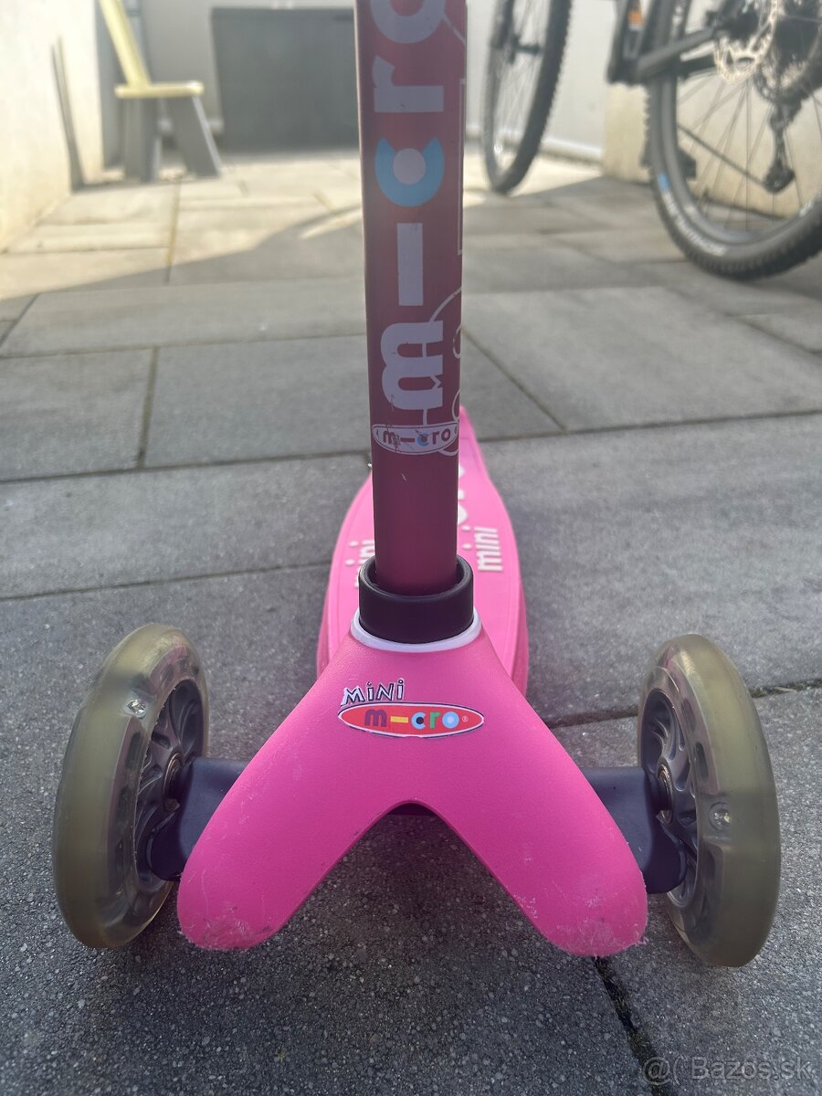 Kolobežka micro led deluxe light - 2