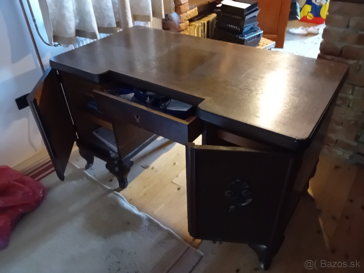 Starožitny písací stôl - 2