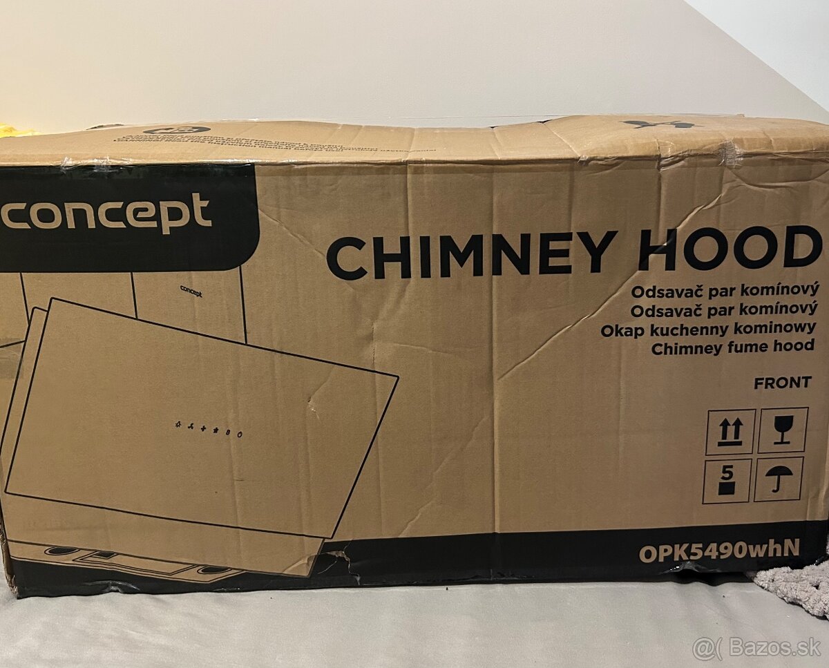 Digestor Concept OPK5490WHN biely -nový - 2