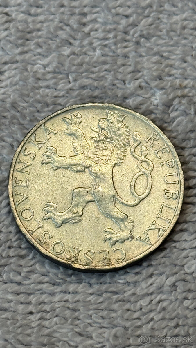 Stříbrná mince 50 Kčs 1948 Pražské povstání (Ag 500/1000, 10 - 2