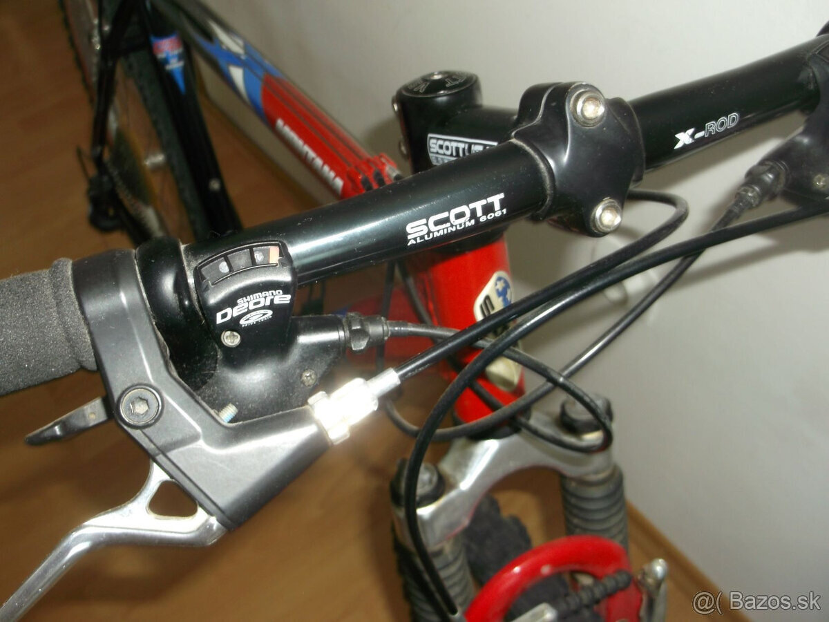 Horsky bicykel SCOTT,rám Scott,vybava,Shimano Deore STX - 2