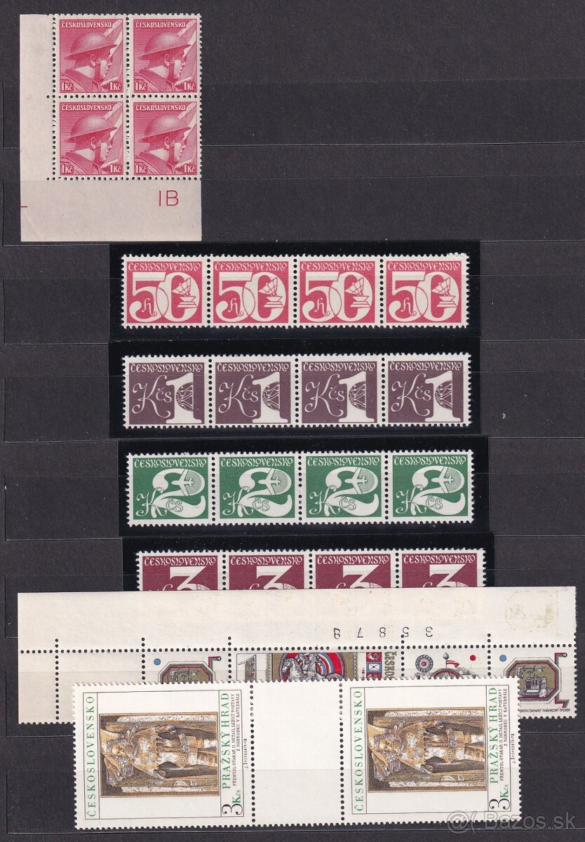 ČSR II - rôzne známky - 2