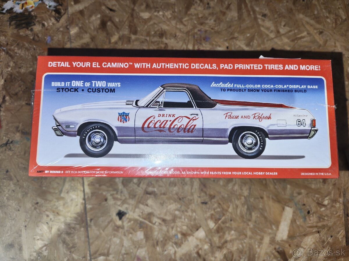 AMT model Coca Cola Chevy camino 1968 - 2