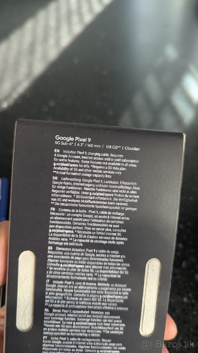 Novy Google Pixel 9 128gb - 2