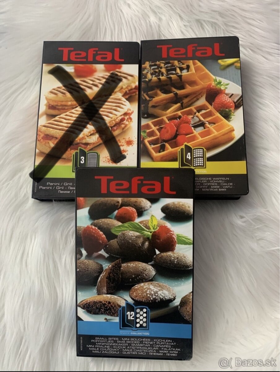 TEFAL - výmenné platničky pre sendvičovač SW 854D16_DOHODA? - 2
