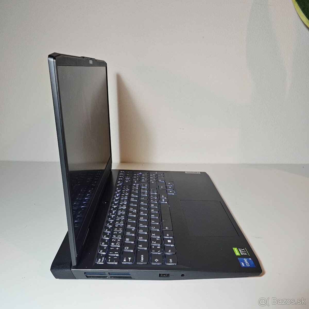 Herný notebook Lenovo Intel i5 RTX 3050 DDR4 16 GB 15,6P - 2