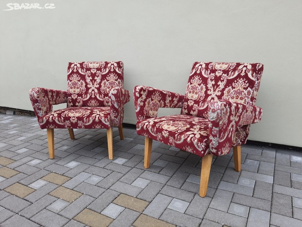Retro křesla 2ks - 2